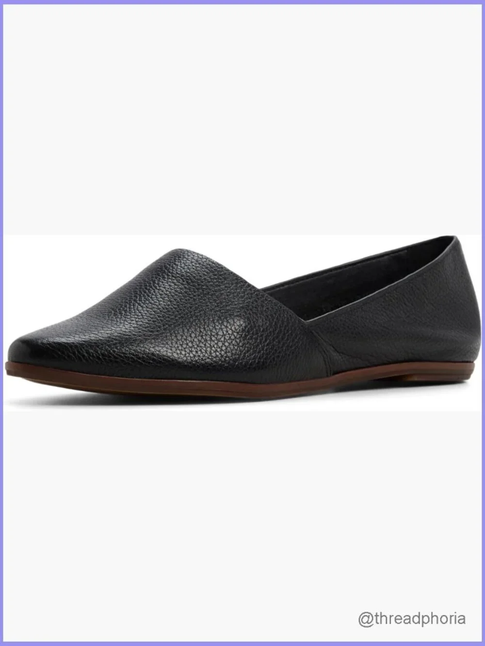 Slip-on Loafers with Pointy Toe - Comfort Flats for All Day Wear